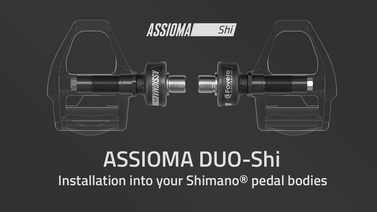Favero Assioma Duo Shimano - Eixo Medidor de Potência (Duplo) Favero Assioma Duo Shimano - Eixo Medidor de Potência (Duplo)