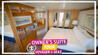 Voyager of the Seas | The Owners Suite Walkthrough Tour & Review.