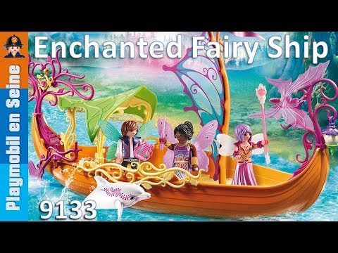 Playmobil - Fairies - Bâteau des fées enchanté - 9133