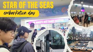 Star of the Seas Embarkation Day INSANE! |Lobster Buffet, Sail Away Party, Game Show & Balloon Drop