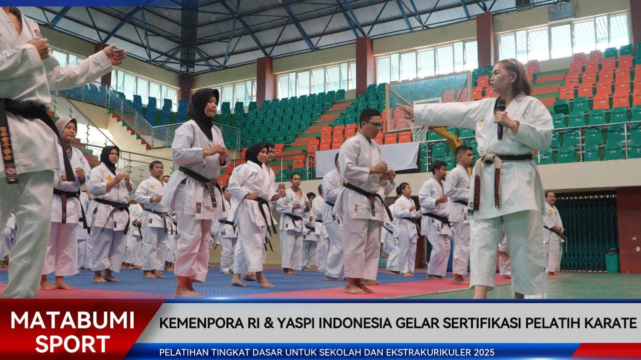 EKSKLUSIF !!! KEMENPORA RI & YASPI | SERTIFIKASI PELATIH KARATE EKSTRAKURIKULER TINGKAT DASAR 2025