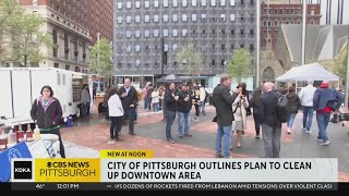 Downtown Pittsburgh spring cleaning initiative
