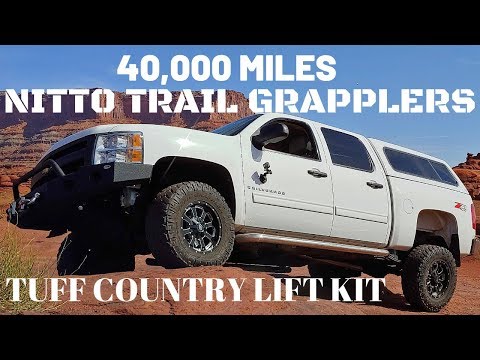 Nitto Trail grappler 40k mile update & Tuff Country lift kit