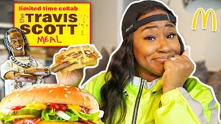 TRYING THE TRAVIS SCOTT MCDONALD'S MEAL!