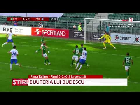 Budescu, GOL SENZAȚIONAL pentru Farul! Echipa lui Hagi, în play-off-ul Conference League