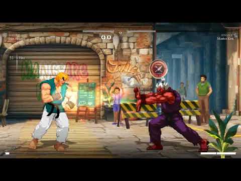 Shin Akuma Vs Master Ken