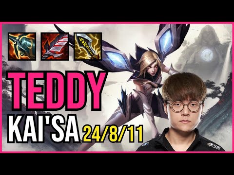 TEDDY - KAI'SA vs GRAVES Jungle - KR Challenger - Patch 11.5