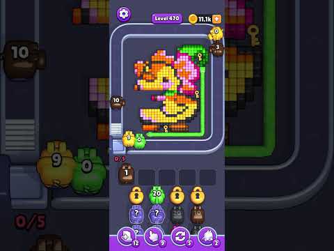 Pixel Flow Level 470 Walkthrough