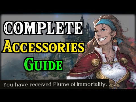 Triangle Strategy COMPLETE Accessories Guide - All Locations and Effect Descriptions!