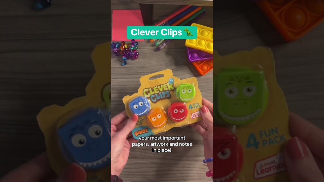 Junior Learning Dino Clever Clips