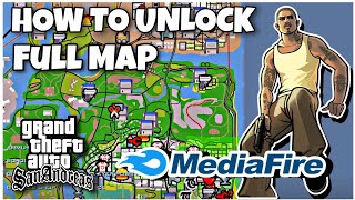 How to unlock full map in gta san Andreas