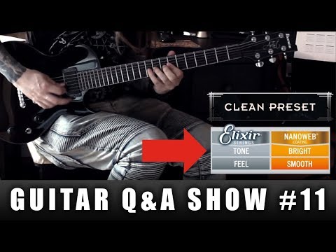 NANOWEB vs POLYWEB - which strings sound better? | GUITAR Q&A SHOW #11