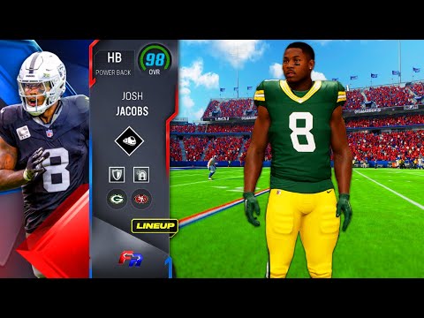 Josh Jacobs is SUPER Underrated in Madden 24!