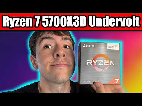 Undervolt your Ryzen 7 5700X3D for more FPS!
