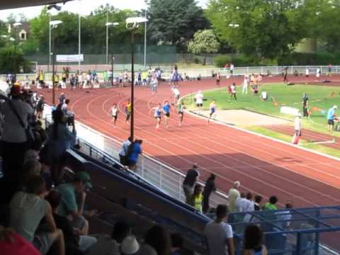 100m serie - regionaux - montgeron / 11,02