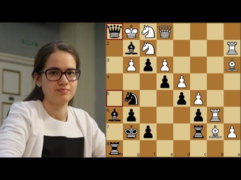 Queen Sacrifice!! Alisa Galliamova vs Alina Kashlinskaya - Russia Womens Chess Championship 2020