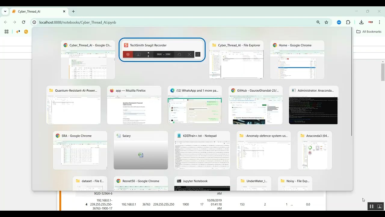 Quantum Resistant AI Powered Cyber Security in Python Projects