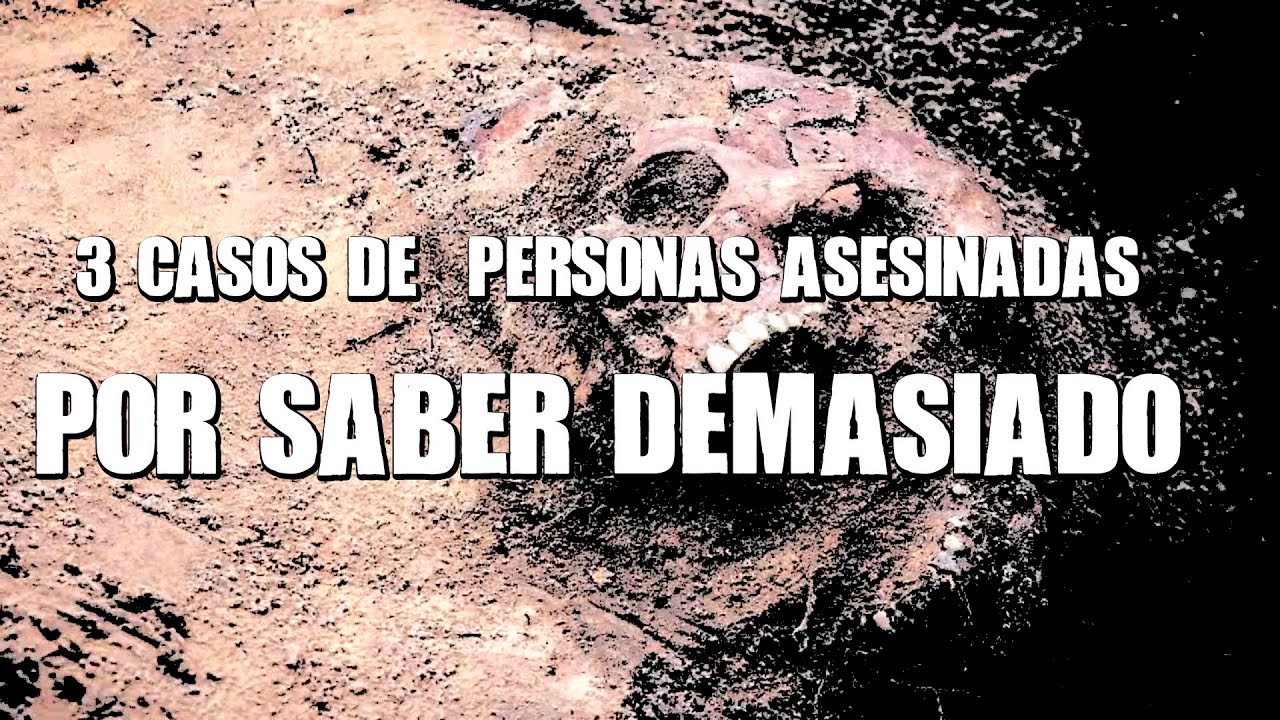 Tres personas que fueron asesinadas por saber demasiado | DrossRotzank