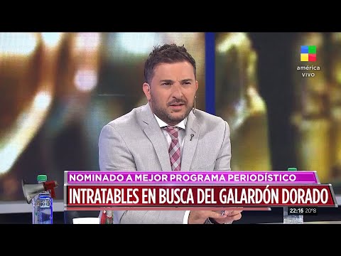 Martín Fierro 2022: Intratables nominado a MEJOR PROGRAMA PERIODÍSTICO