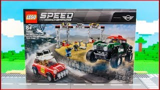 LEGO Speed Champions 75894 Mini Cooper S Rally and 2018 MINI  Construction Toy - UNBOXING by Brick Builder