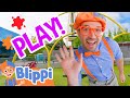 PLAY And EXPLORE At The Space Needle Playground Blippi Visits Educational Videos For Kids