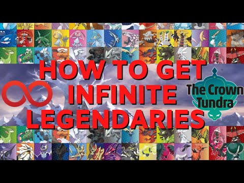 How to Get Infinite Legendary Pokemon and Max Raid Paths in Pokemon Sword & Shield Crown Tundra DLC