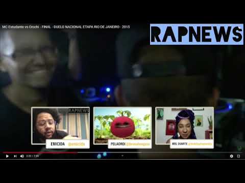 EMICIDA REACT OROCHI VS ESTUDANTE VAI SER RIMANDO