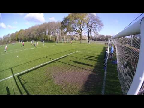 JVZ E4 - HZVV E4 23-04-2016 1e helft