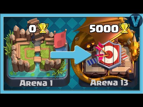 От 0 до 5000 кубков! Как быстро пройти Клеш Рояль? / Clash Royale