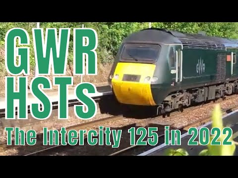 GWR Castle Class InterCity 125 High Speed Trains (HST) @kartwheelkarl#hst #intercity125 #britishrail