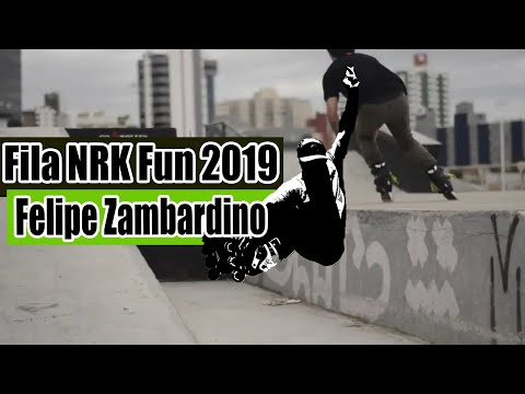 Patins In Line Fila NRK Fun com Felipe Zambardino