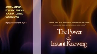 🪽CONNECTING WITH YOU HIGHER SELF (The Power of Instant Knowing)