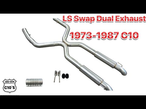 Speed Engineering C10 Truck True Dual Exhaust Kit 1973-1987