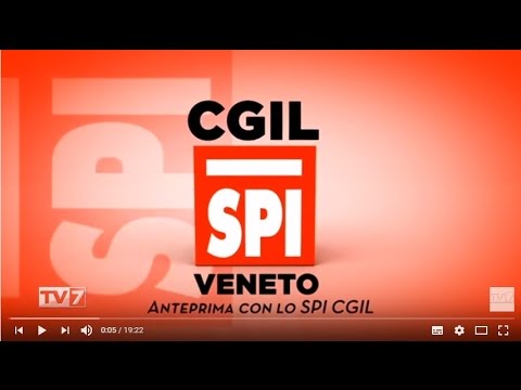 Anteprima Spi Cgil con Voi - Tv7 con Voi sera del 18 10 2016