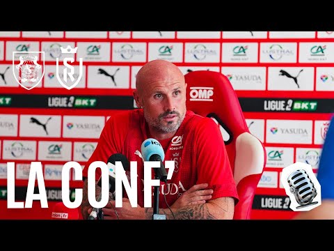 La conférence de presse avant le déplacement à Amiens #J1