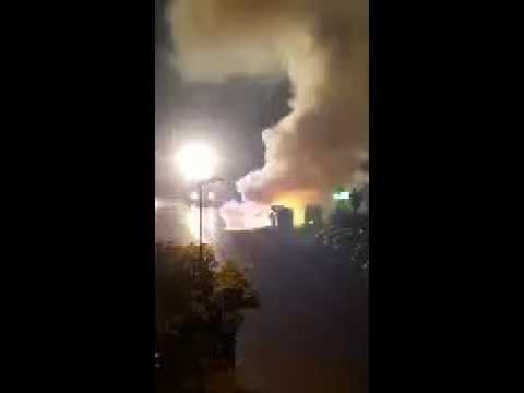 Auto in fiamme a Spinea