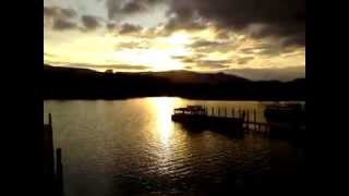 preview picture of video 'Derwent Water lake, Keswick, Lake District, Noth-West England, UK, July 2012'