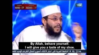 Salafi muslim and Secular Intellectuals Exchange Insults and Nearly Come to Blows on Egyptian TV