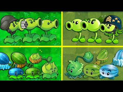 Random Team Plant PVZ 1 vs PVZ 2 - Which Team Plant Will Win?