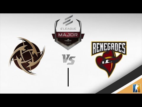 NiP vs Renegades [Map 1 BO1] ELEAGUE Major 2017 - Offline Qualifier