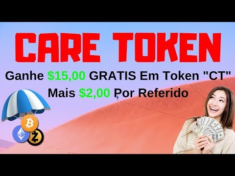 CARE Token- Ganhe $15,00 GRATIS Em Token "CT" Mais $2,00 Por Referido