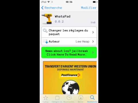 comment installer whatsapp sur ipod