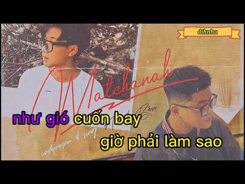 Matchanah Karaoke tone nữ| beat chuẩn| Híu × Bâu| by dthnhu