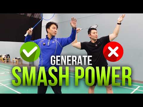 The SECRET to the Most POWERFUL Smash in Badminton