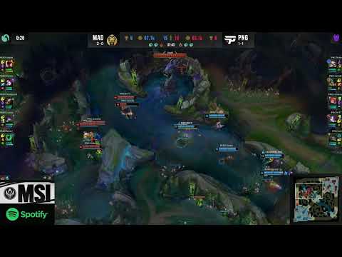 MAD vs PNG Ridiculous Nexus Defense / Riot Games