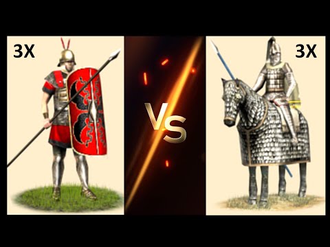 Who Will win? 3 x Triarii vs 3 x Cataphracts