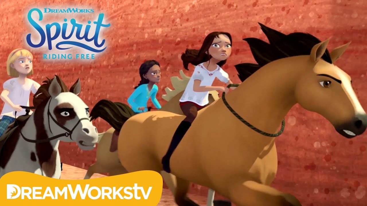 Lucky and Spirit to the Rescue | SPIRIT RIDING FREE