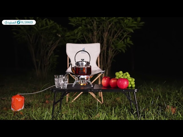 ابريق شاي زجاج 1.5 لتر- يتحمل حرارة عالية، يمنع تس...