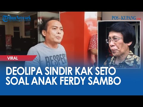 Deolipa Sindir Kak Seto Soal Anak Ferdy Sambo