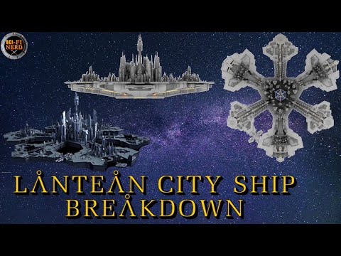Lantean City Ship Breakdown Stargate Atlantis